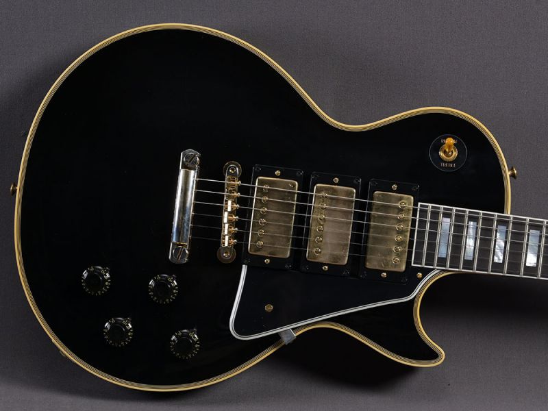 Gibson Les Paul Custom 1957 3-PU Ebony VOS #741026