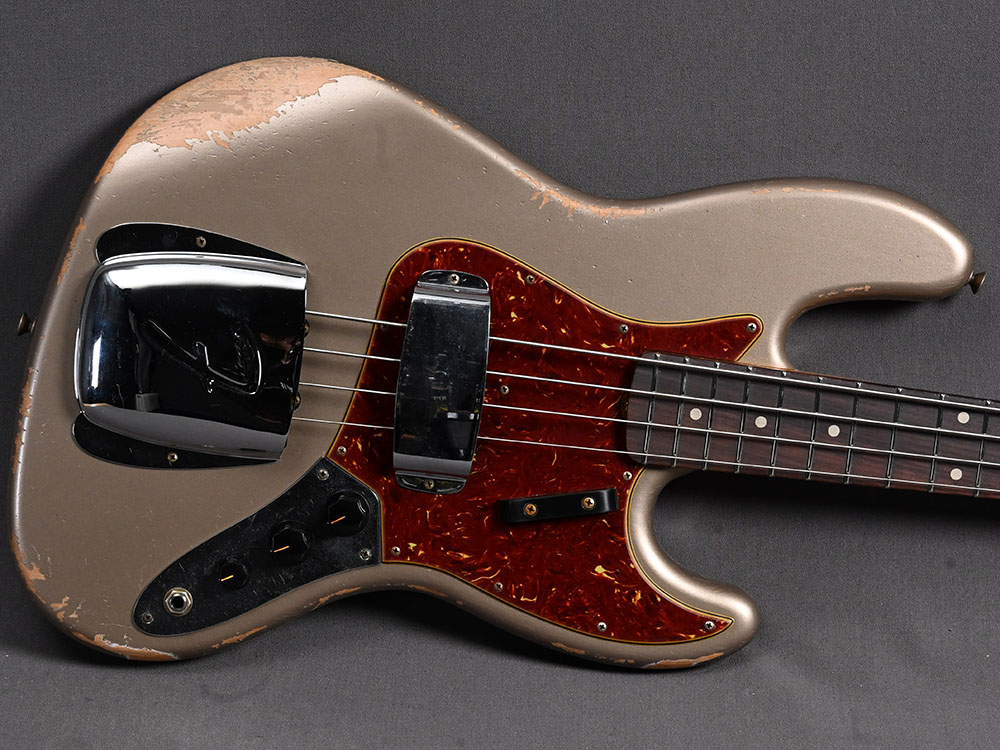 Fender　1961　Aged　Jazz　Shop　Shorline　Heavy　Guitar　Relic　Custom　Gold　Bass　-Place