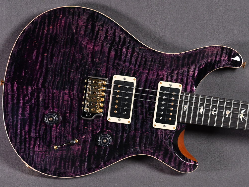 Paul Reed Smith Custom 24 10Top Purple Iris Guitar-Place