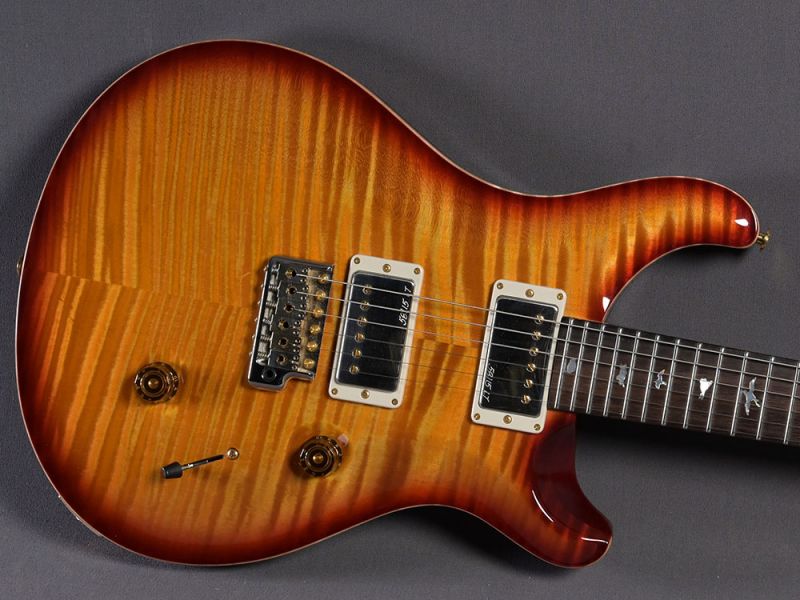 Paul Reed Smith PSZ#6724 Custom 24 Brazilian Rosewood Persimmon with Cherry Smoked Burst - Pre Owned