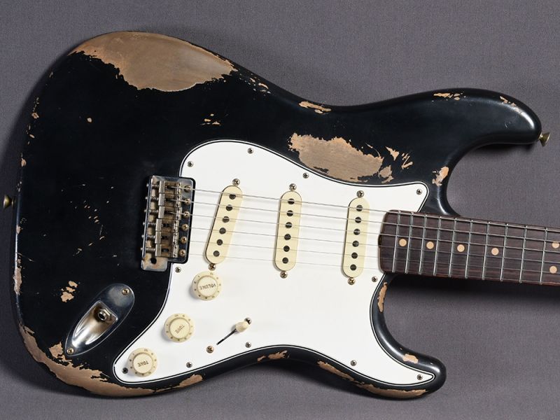 Fender Custom Shop Stratocaster 1964 HREL BLK MB Austin MacNutt