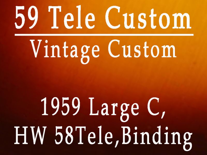 Fender Custom Shop Telecaster Custom 1959 TCP Chocolate 3 Color Sunburst