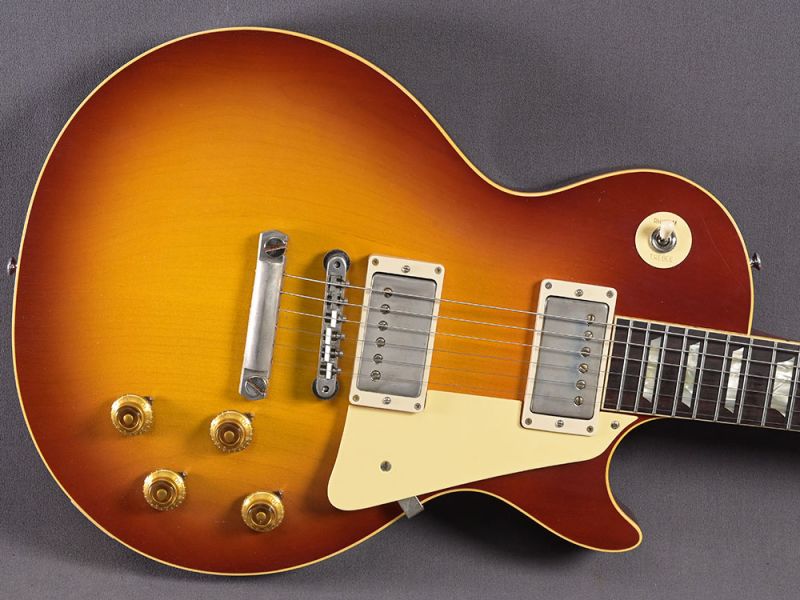 2022 Gibson Les Paul 1958 Standard Reissue Murphy Lab Ultra Light Aged Washed Cherry Sunburst