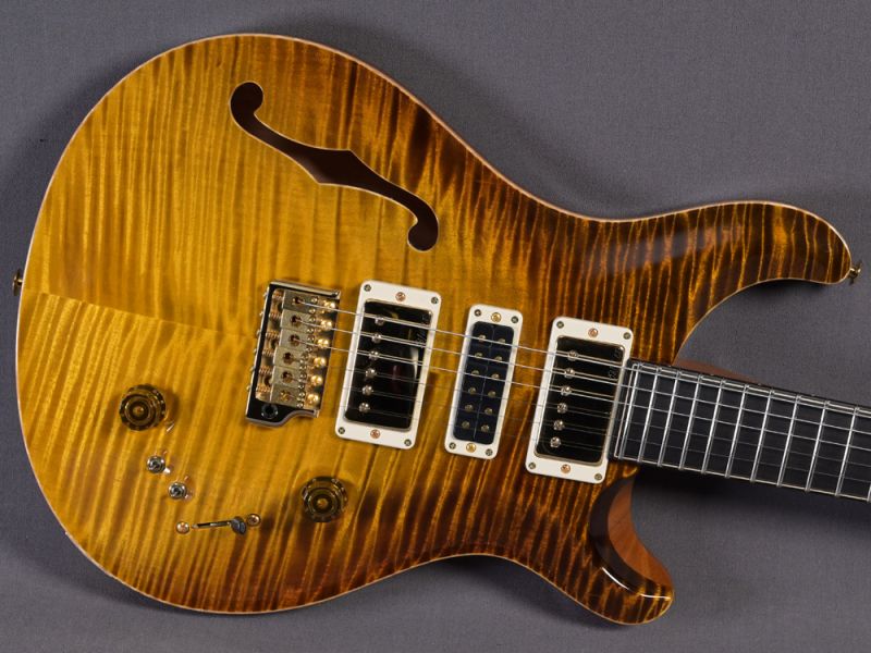 Paul Reed Smith PS#10409 Special 22 Semi Hollow "Birds of a Feather" Yellow Tiger
