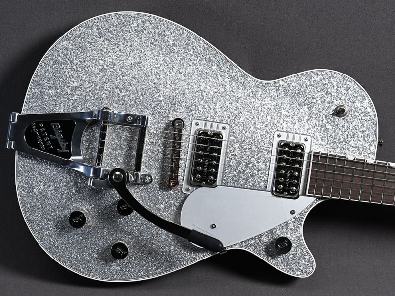 Gretsch G6129T Players Edition Silver Sparkle