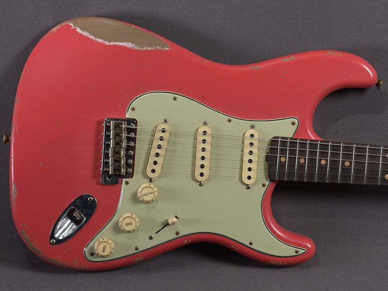 Fender Custom Shop Stratocaster 1962 Relic Fiesta Red Austin MacNutt