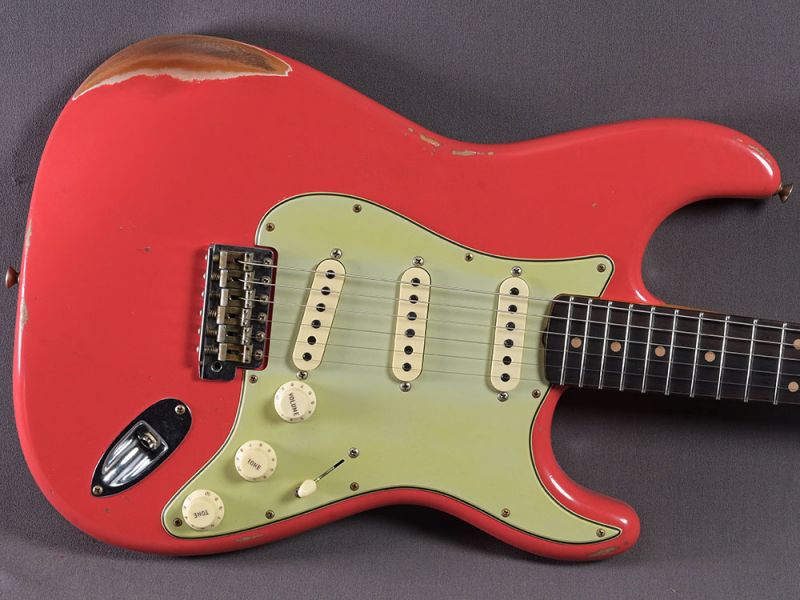 Fender Custom Shop Stratocaster 1962 Relic Fiesta Red #R127728