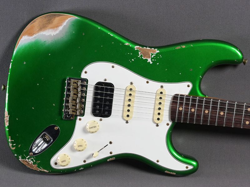 Fender Custom Shop Stratocaster 1960 Heavy Relic Lime Green #R117666