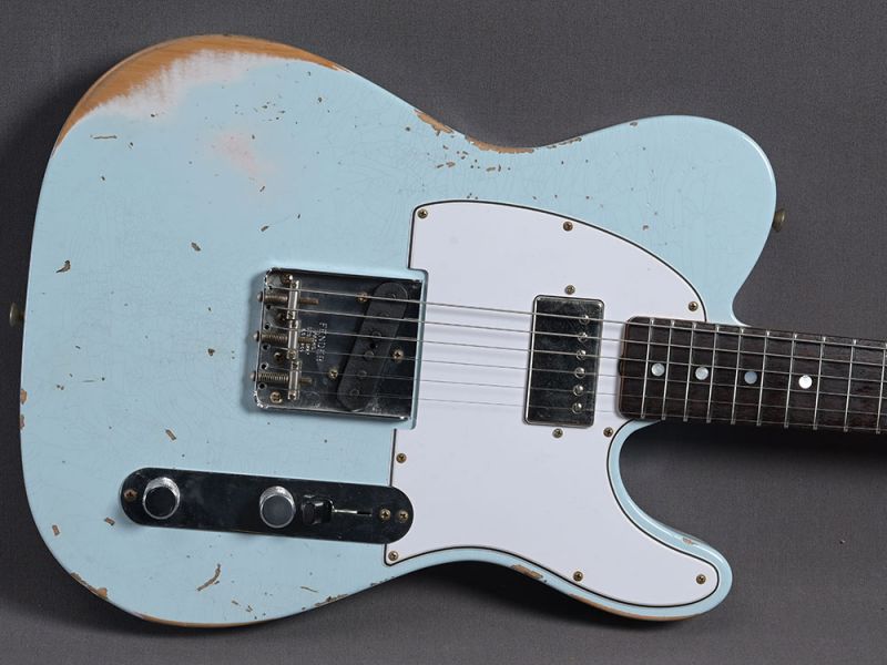 Fender Custom Shop Telecaster 1967 HS Heavy Relic Sonic blue #R123264