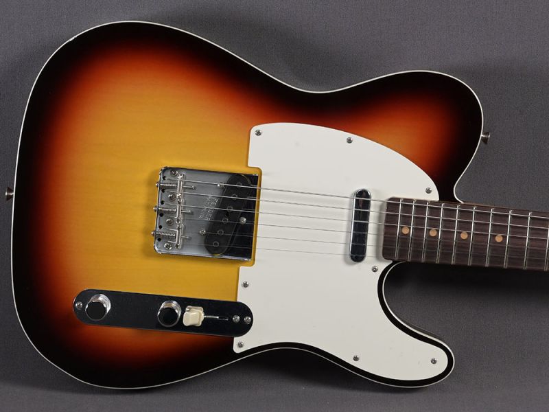 Fender Custom Shop Telecaster Custom 1959 TCP Chocolate 3 Color Sunburst