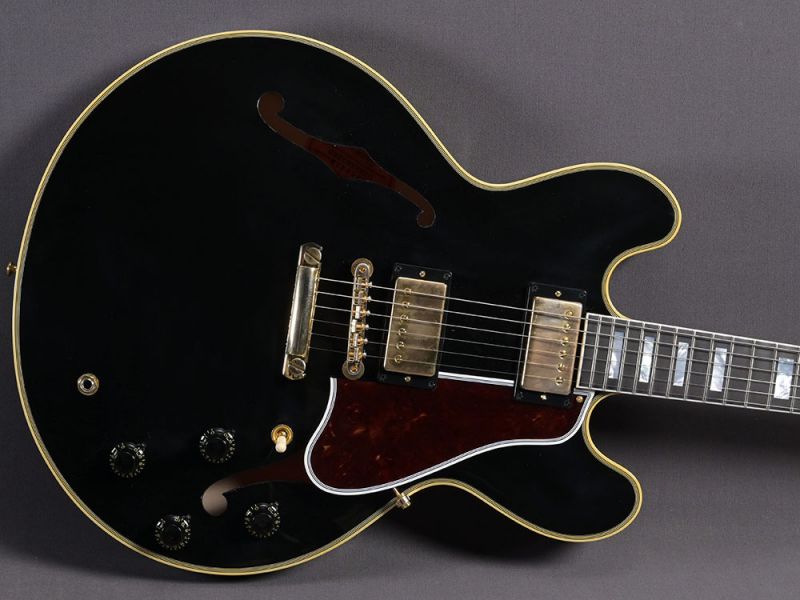 Gibson ES-355 1959 Reissue Stop Bar Murphy Lab Ultra Light Aged Ebony #A940019