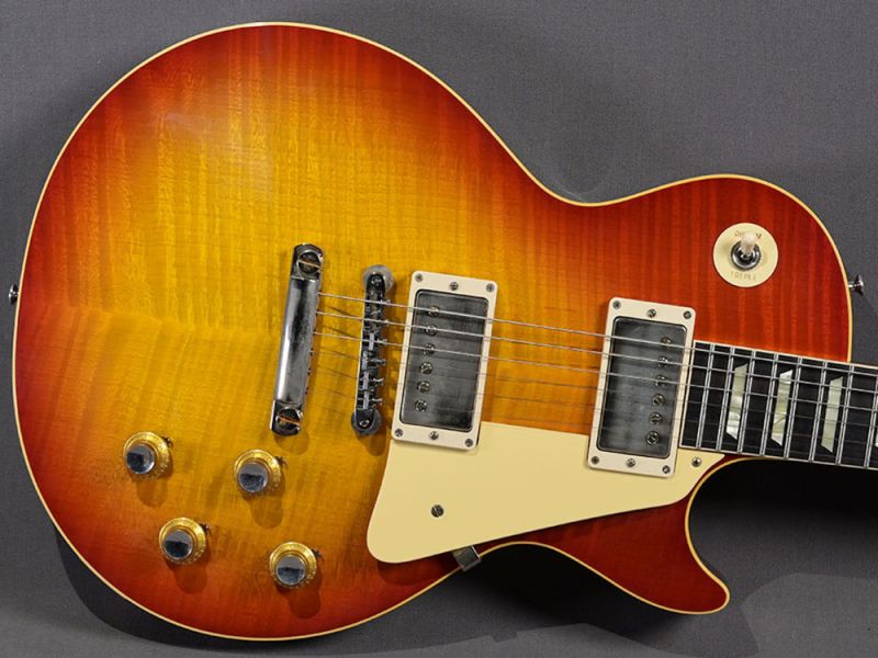 Gibson Les Paul 1960 Standard Reissue Washed Cherry Sunburst #04106