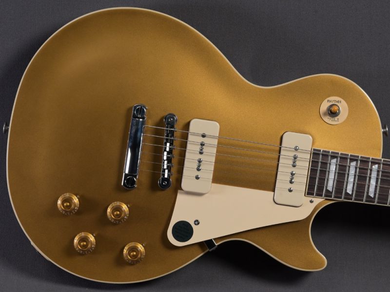 2022 Gibson Les Paul Standard 50s Gold Top P-90 #232020125